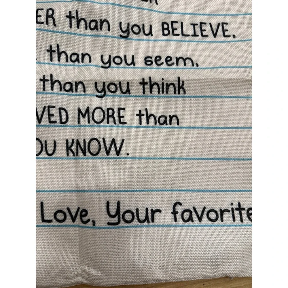 Dear my cousin, love your favorite pillow cover